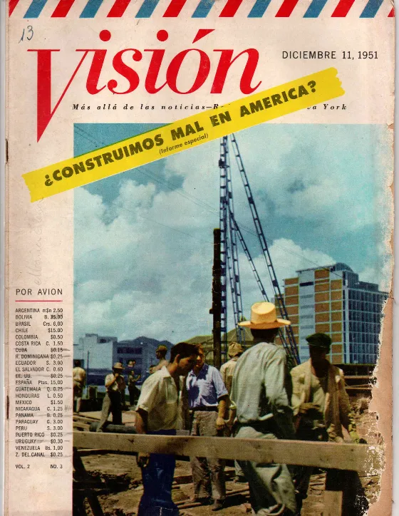 Portada de VISIÓN · 11 de diciembre de 1951