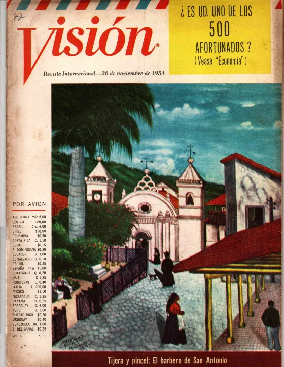 Portada de 11. VISIÓN Noviembre 26, 1954