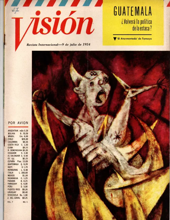 Portada de 9. VISIÓN Julio 9, 1954