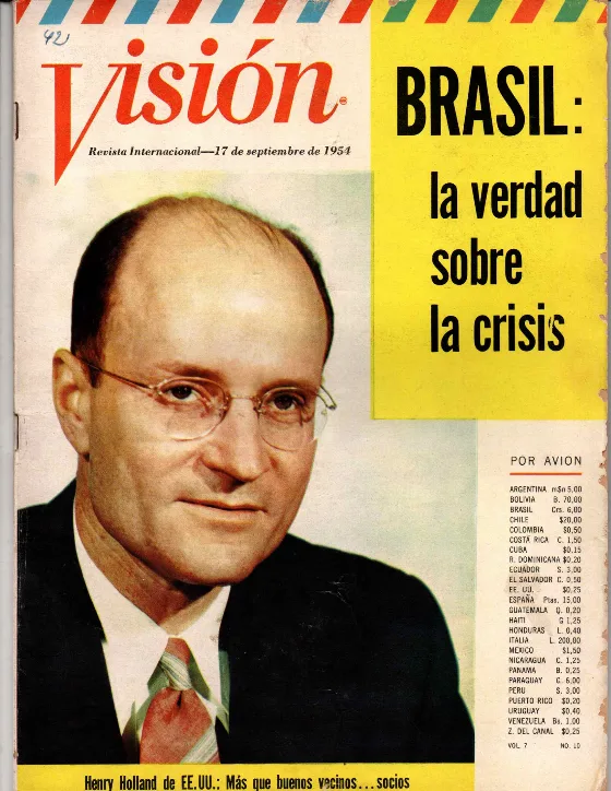Portada de 09. VISIÓN Septiembre 17, 1954