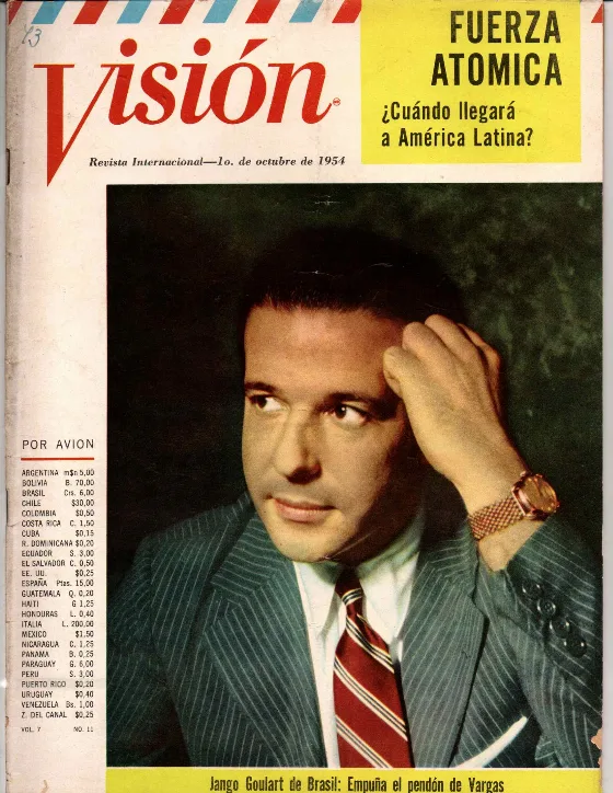Portada de 10. VISIÓN Octubre 1, 1954