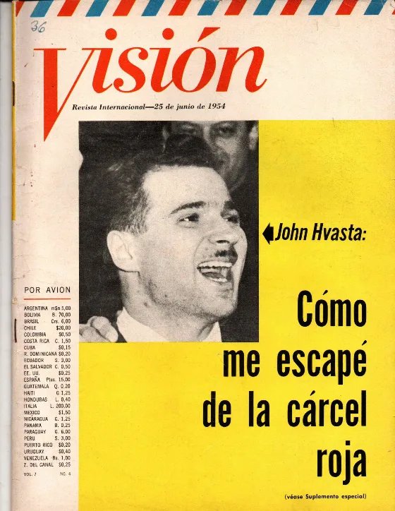 Portada de 6. VISIÓN Junio 25, 1954