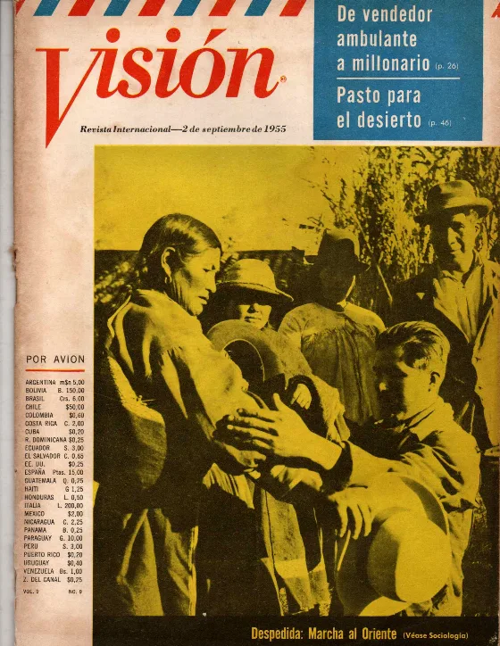Portada de 09. VISIÓN Septiembre 2, 1955