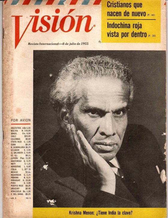 Portada de 07. VISIÓN Julio 8, 1955